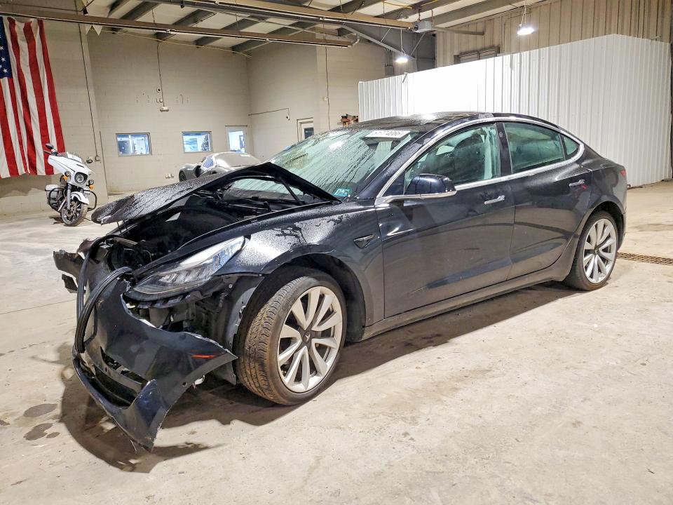 2020 Tesla Model 3 VIN 5YJ3E1EA8LF785542 COPART salvage auction — FRONT END, Pa - Certificate Of Salvage, sold $3,250 on 2026-07-22 (photo 1)