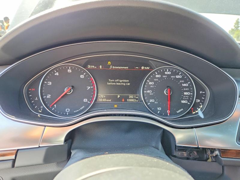 2014 Audi A6 VIN WAUFGAFC5EN131154 COPART salvage auction — SIDE, Salvage Title, sold $1,550 on 2026-07-21 (photo 9)