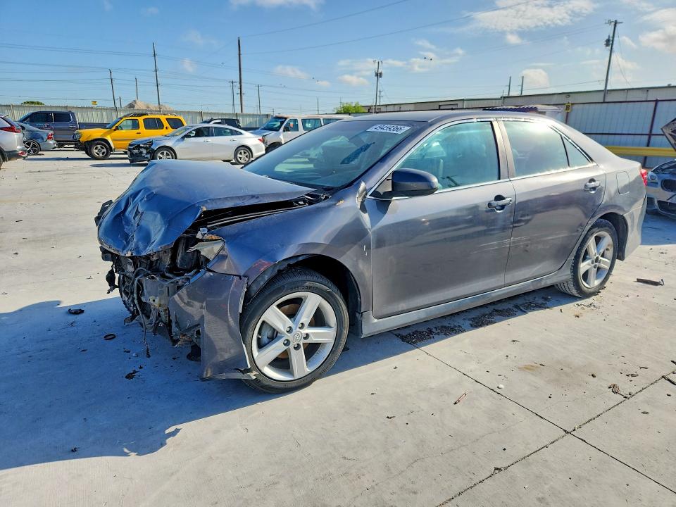 2013 Toyota Camry VIN 4T1BF1FK9DU263670 COPART salvage auction — FRONT END, Id - Salvage Certificate Of Title, sold $900 on 2026-07-02 (photo 1)
