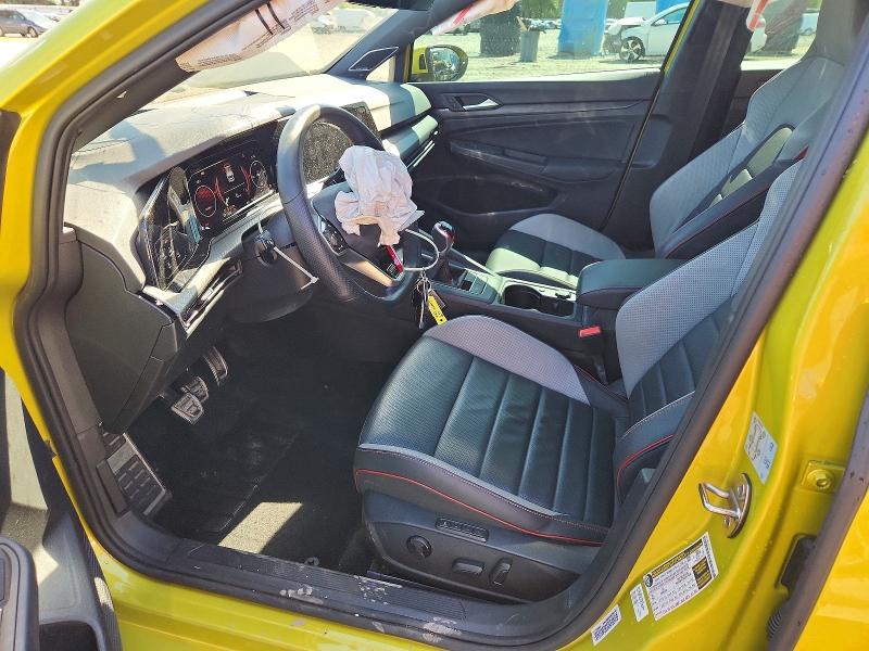 2022 Volkswagen Gti VIN WVW687CD4NW120673 COPART salvage auction — FRONT END, Nj - Cert Of Title-Slvg Lemon Law, sold $2,350 on 2026-07-08 (photo 7)