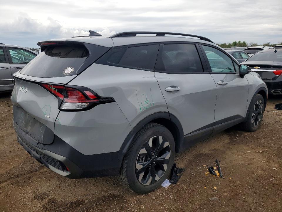 2023 Kia Sportage VIN 5XYK6CAF8PG050323 COPART salvage auction — FRONT END, Il - Salvage Certificate, sold $8,900 on 2026-07-28 (photo 3)