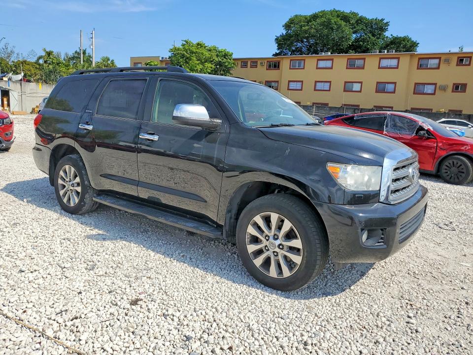 2011 Toyota Sequoia VIN 5TDJY5G13BS048729 COPART salvage auction — MINOR DENT/SCRATCHES, FL - CERT OF TITLE SLVG REBUILDABLE, sold $4,050 on 2026-07-31 (photo 4)