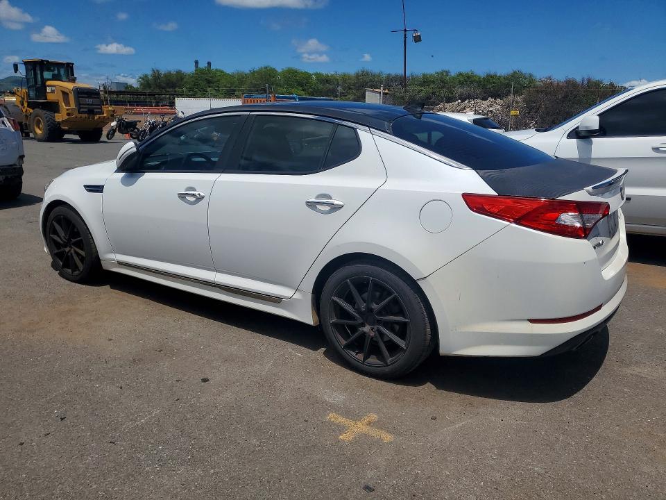 2013 Kia Optima VIN 5XXGR4A66DG206619 COPART salvage auction — FRONT END, Hi - Certificate Of Title, sold $25 on 2026-07-27 (photo 2)