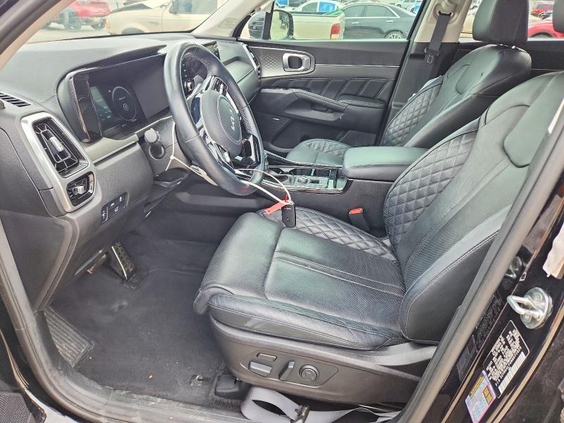 2022 Kia Sorento VIN 5XYRK4LFXNG071829 COPART salvage auction — FRONT END, TX - SALVAGE VEHICLE TITLE, sold $8,000 on 2026-07-06 (photo 7)