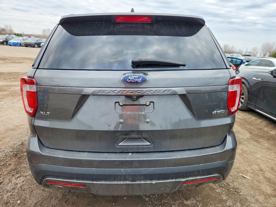 2017 Ford Explorer VIN 1FM5K8D86HGA05099 COPART salvage auction — ALL OVER, ON - PERMIT SALVAGE, sold $625 on 2026-07-28 (photo 6)