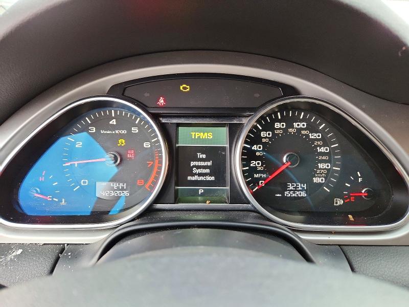 2012 Audi Q7 VIN WA1LGAFE6CD010220 COPART salvage auction — NORMAL WEAR, Il - Certificate Of Title, sold $800 on 2026-07-15 (photo 9)