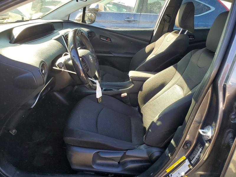 2022 Toyota Prius VIN JTDKAMFU4N3167703 COPART salvage auction — REAR END, Ca - Salvage Certificate, sold $60 on 2026-07-28 (photo 7)