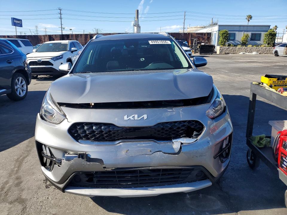 2022 Kia Niro VIN KNDCM3LD4N5546070 COPART salvage auction — FRONT END, Salvage Title, sold $4,200 on 2026-07-22 (photo 5)