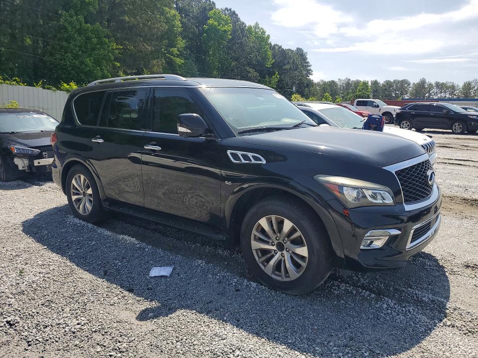 2016 Infiniti Qx80 VIN JN8AZ2NF7G9613570 COPART salvage auction — MECHANICAL, Fl - Certificate Of Title (P), sold $4,650 on 2026-07-08 (photo 4)
