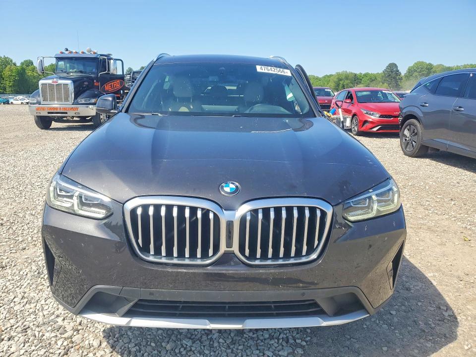 2022 BMW X3 VIN WBX57DP04NN169868 COPART salvage auction — SIDE, Ar - Cert Of Title-Salvage, sold $17,700 on 2026-07-08 (photo 5)