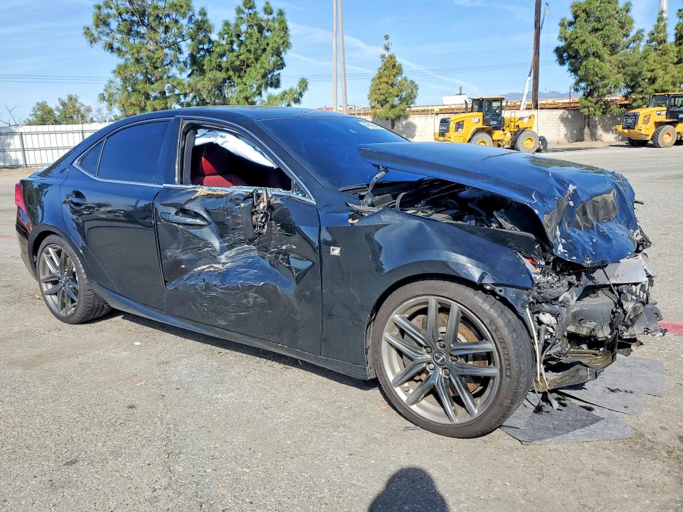 2019 Lexus Is VIN JTHBZ1D2XK5034256 COPART salvage auction — FRONT END, Ca - Salvage Certificate, sold $1,350 on 2026-07-02 (photo 4)