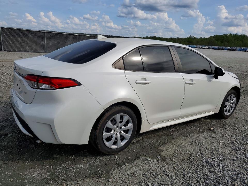 2020 Toyota Corolla VIN 5YFEPRAE1LP113806 COPART salvage auction — FRONT END, Sc - Cert Of Title-Salvage, sold $5,700 on 2026-07-25 (photo 3)