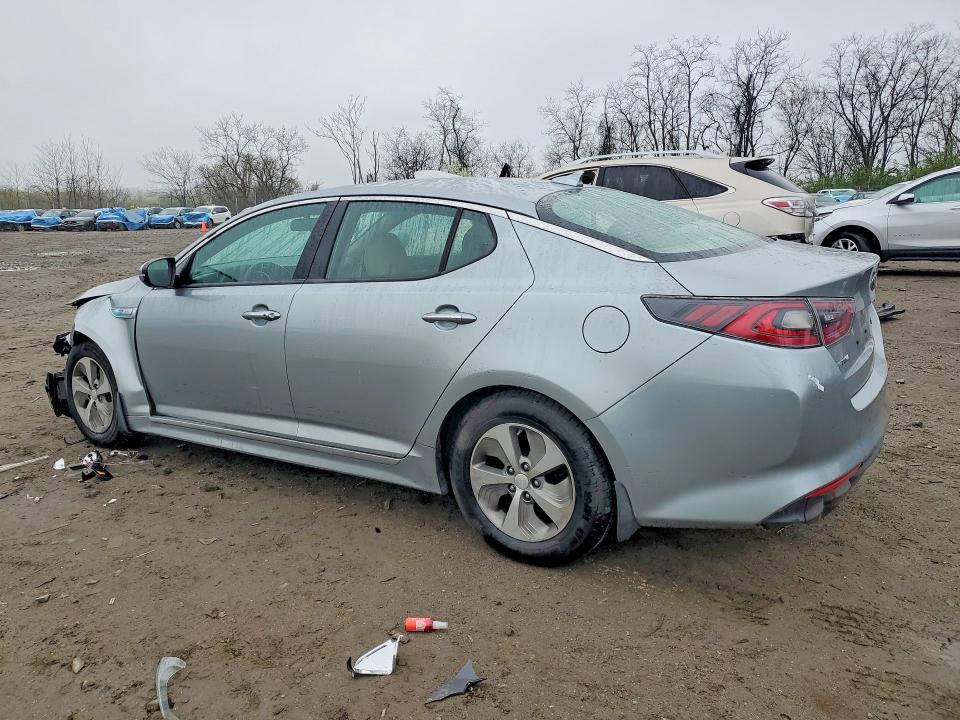 2015 Kia Optima hybrid VIN KNAGM4AD2F5081622 COPART salvage auction — FRONT END, Md - Cert Of Salvage > 75% Damage, sold $875 on 2026-07-02 (photo 2)