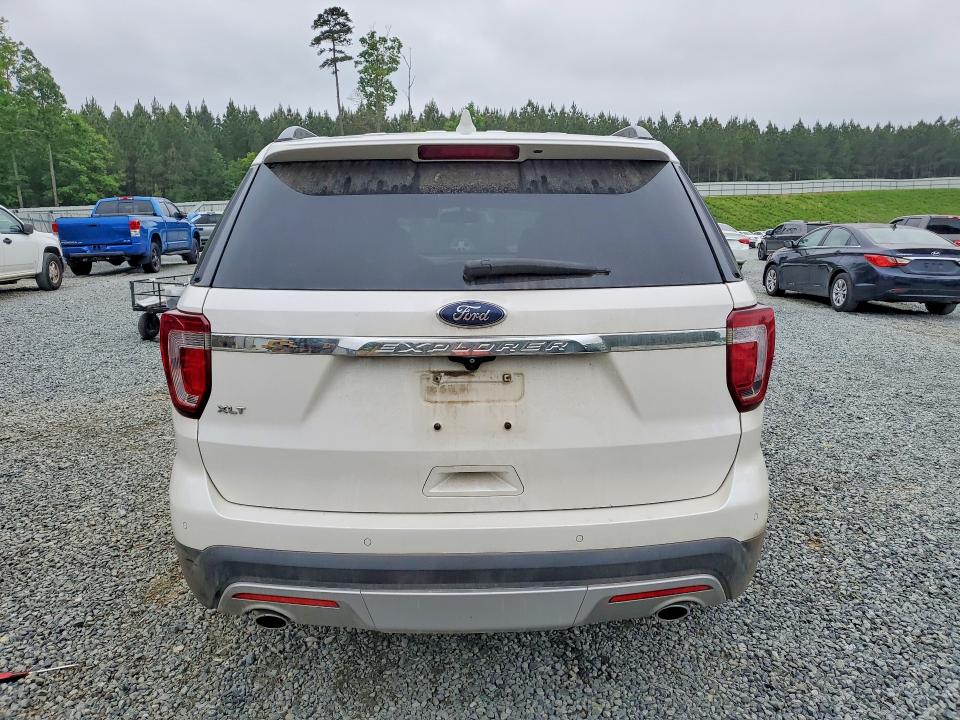 2017 Ford Explorer VIN 1FM5K7D81HGC76047 COPART salvage auction — FRONT END, Nc - Salvage Certificate Of Title, sold $4,200 on 2026-07-02 (photo 6)
