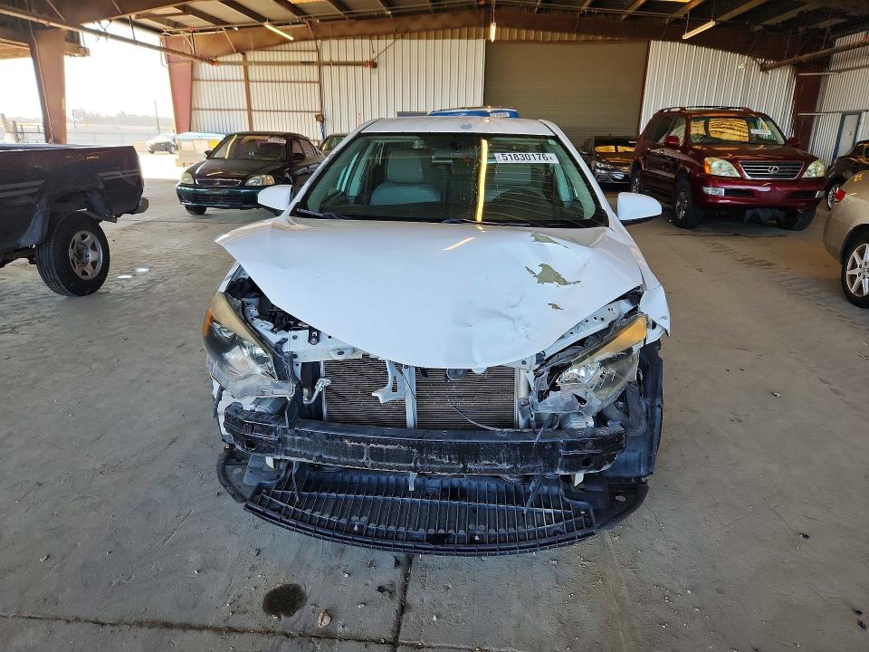 2015 Toyota Corolla VIN 5YFBURHE2FP260688 COPART salvage auction — FRONT END, Ca - Salvage Certificate, sold $1,350 on 2026-07-09 (photo 5)