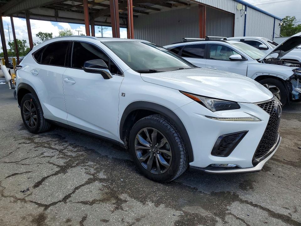 2020 Lexus VIN JTJSARBZ2L5003847 COPART salvage auction — SIDE, Fl - Cert Of Title Slvg Rebuildable, sold $7,900 on 2026-07-10 (photo 4)