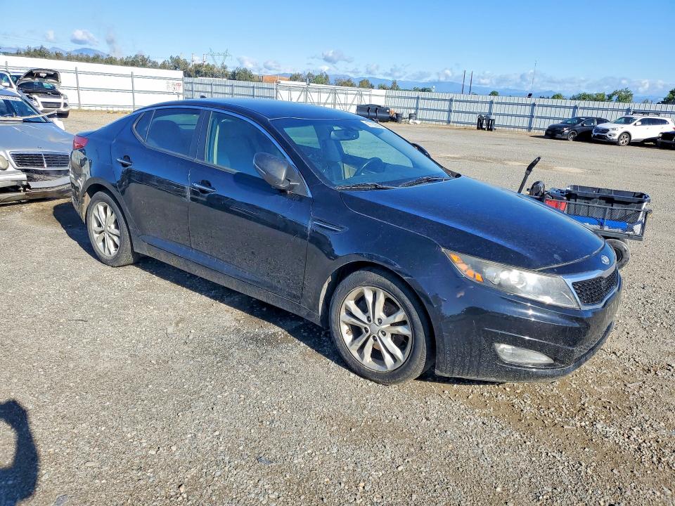 2013 Kia Optima VIN 5XXGN4A71DG155308 COPART salvage auction — REAR END, Ca - Salvage Certificate, sold $425 on 2026-07-06 (photo 4)