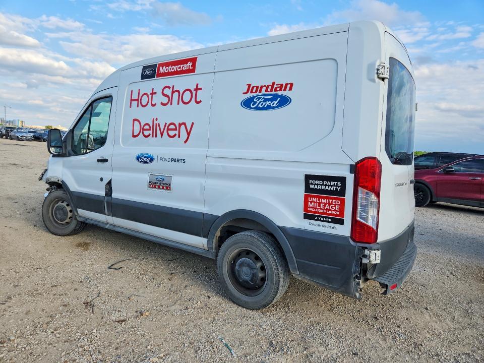 2015 Ford Transit VIN 1FTNE1CMXFKA17347 COPART salvage auction — FRONT END, TX - SALVAGE VEHICLE TITLE, sold $1,750 on 2026-07-09 (photo 2)