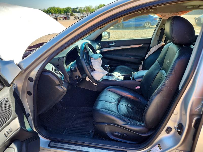 2010 Infiniti G VIN JN1CV6AR8AM459708 COPART salvage auction — FRONT END, Al - Cert Of Title-Salvage Title, sold $200 on 2026-07-15 (photo 7)