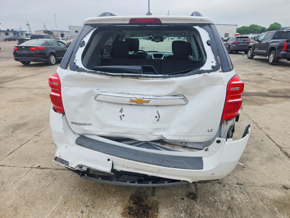 2017 Chevrolet Equinox VIN 2GNALCEK1H1513059 COPART salvage auction — FRONT END, Tx - Salvage Vehicle Title, sold $1,400 on 2026-07-09 (photo 6)