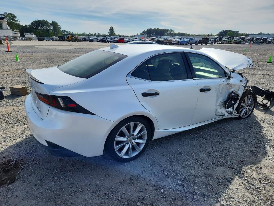 2016 Lexus Is VIN JTHBA1D27G5010902 COPART salvage auction — FRONT END, Tn - Salvage Certificate, sold $1,150 on 2026-07-13 (photo 3)