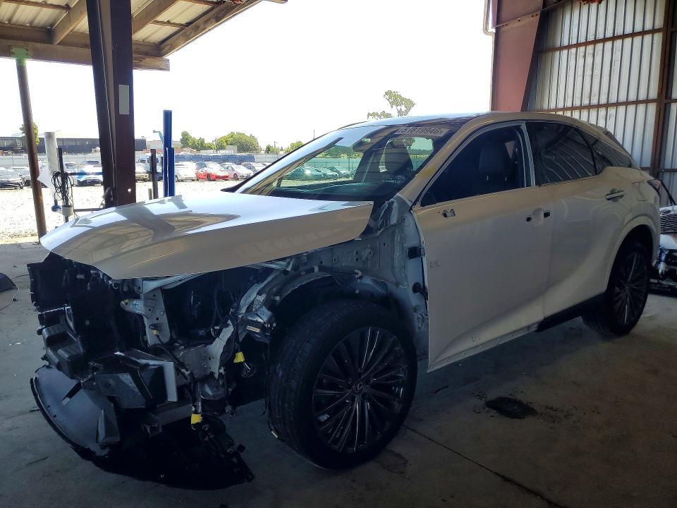 2024 Lexus Rx VIN 2T2BAMCA3RC071970 COPART salvage auction — FRONT END, Ca - Salvage Certificate, sold $27,000 on 2026-07-09 (photo 1)
