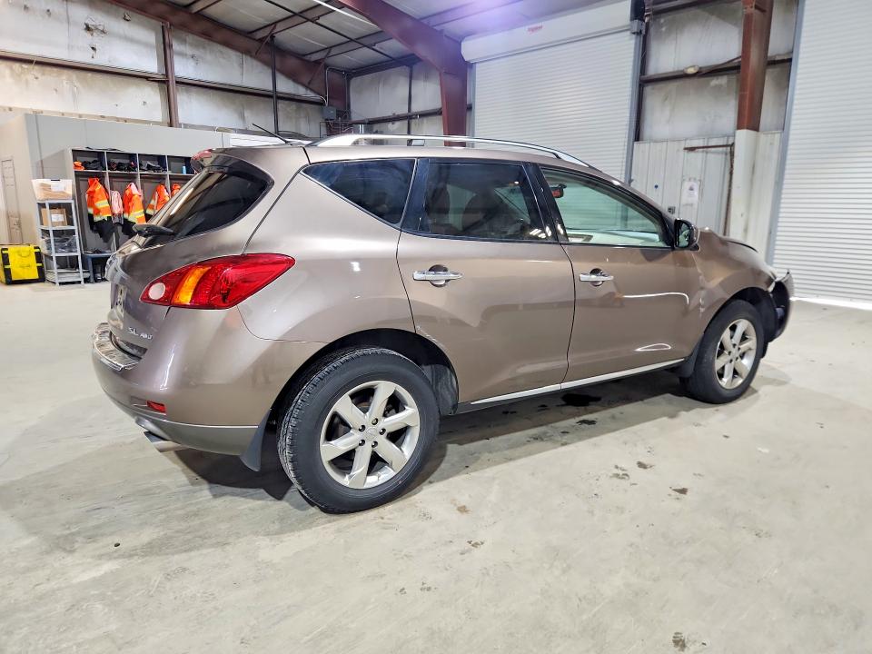 2010 Nissan Murano VIN JN8AZ1MW0AW135223 COPART salvage auction — FRONT END, Wi - Certificate Of Title, sold $775 on 2026-07-24 (photo 3)