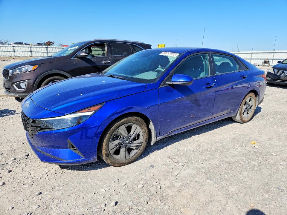 2021 Hyundai Elantra VIN 5NPLM4AG7MH026317 COPART salvage auction — UNDERCARRIAGE, KY - BILL OF SALE/PART ONLY/NO TITL, sold $2,100 on 2026-07-23 (photo 1)