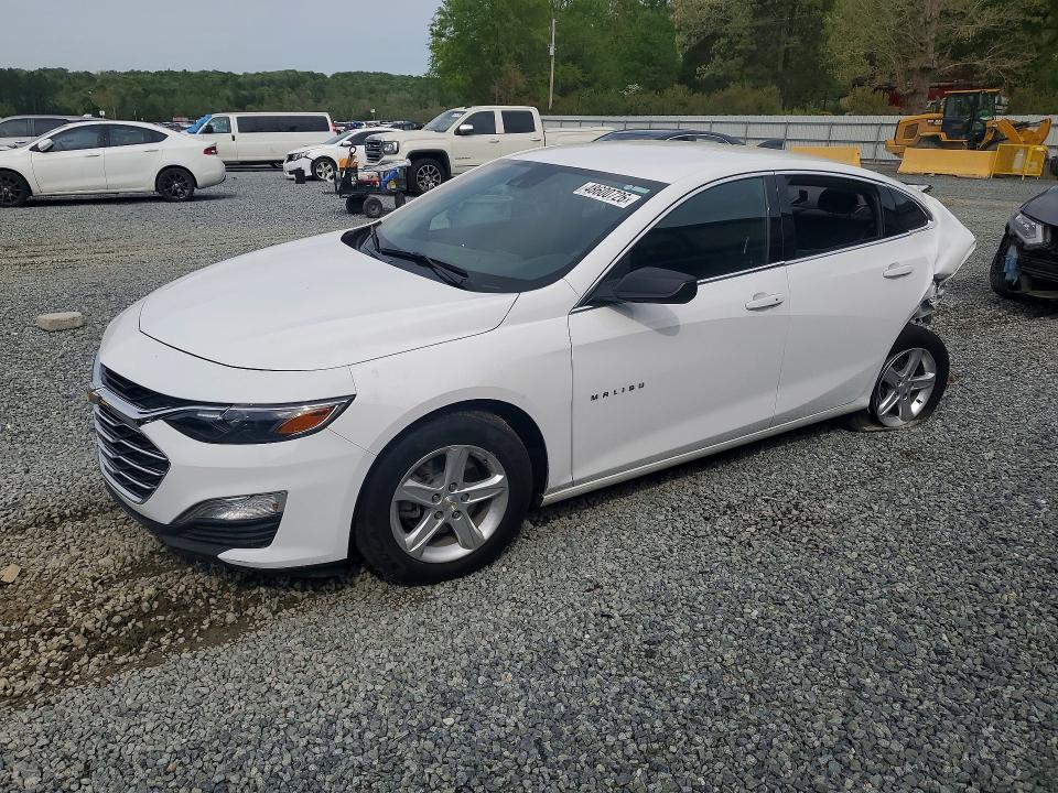 2025 Chevrolet Malibu VIN 1G1ZC5STXSF117824 COPART salvage auction — REAR END, Nc - Salvage Certificate Of Title, sold $3,500 on 2026-07-02 (photo 1)