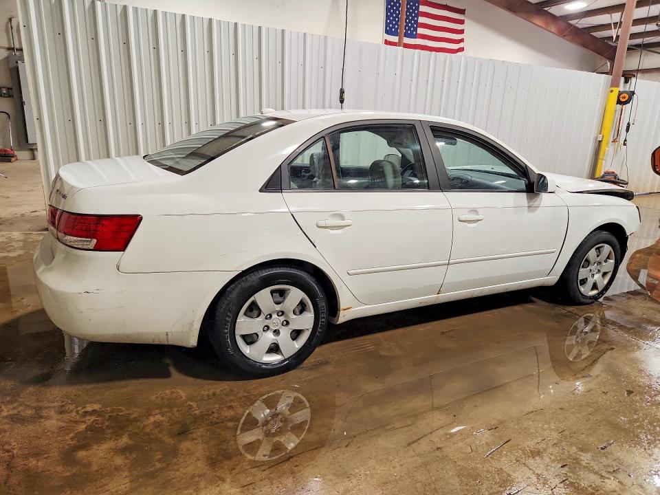 2007 Hyundai Sonata VIN 5NPET46C57H260087 COPART salvage auction — FRONT END, Pa - Certificate Of Salvage, sold $400 on 2026-07-02 (photo 3)