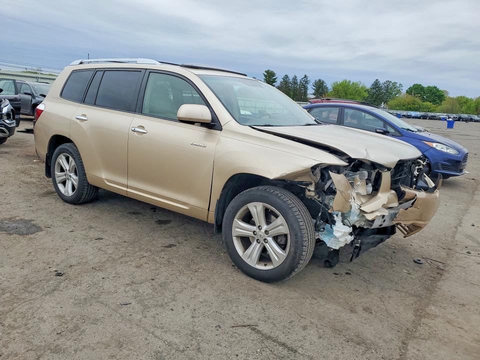 2008 Toyota Highlander VIN JTEES42A082044931 COPART salvage auction — FRONT END, PA - CERTIFICATE OF SALVAGE, sold $2,950 on 2026-07-17 (photo 4)