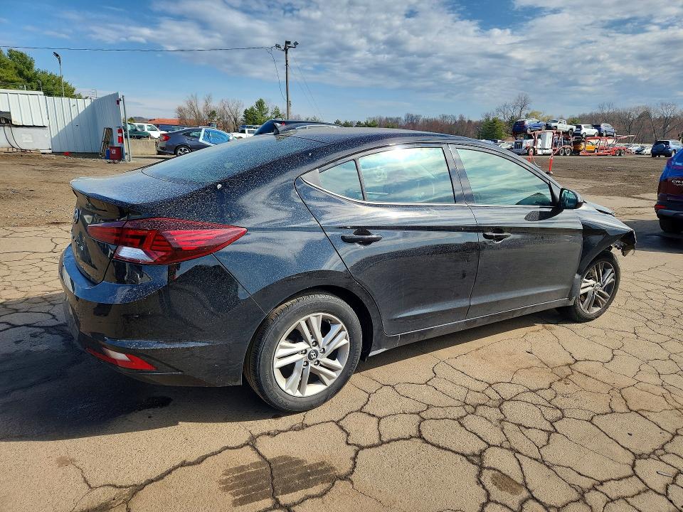 2019 Hyundai Elantra VIN KMHD84LF0KU762995 COPART salvage auction — FRONT END, Ct - Cert Of Title-Salvage, sold $2,300 on 2026-07-02 (photo 3)