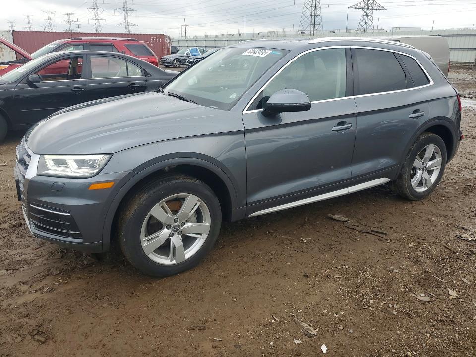 2018 Audi Q5 VIN WA1BNAFY0J2238024 COPART salvage auction — REAR END, Il - Salvage Certificate, sold $10,300 on 2026-07-16 (photo 1)
