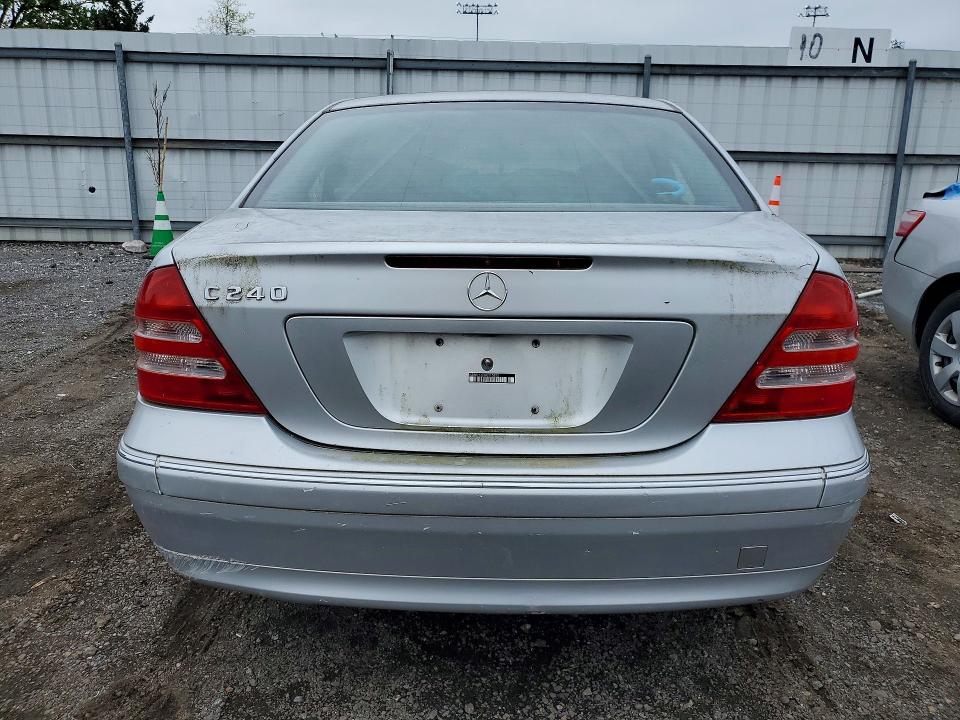 2004 Mercedes-benz C VIN WDBRF61J44E015303 COPART salvage auction — MECHANICAL, MD - PARTS ONLY-NO TITLE LETTER, sold $250 on 2026-08-17 (photo 6)