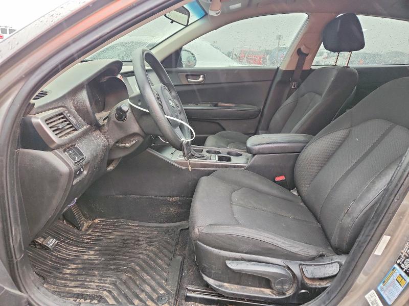 2018 Kia Optima VIN 5XXGT4L39JG229697 COPART salvage auction — FRONT END, IN - CERT OF TITLE-SALVAGE TITLE, sold $1,500 on 2026-07-31 (photo 7)