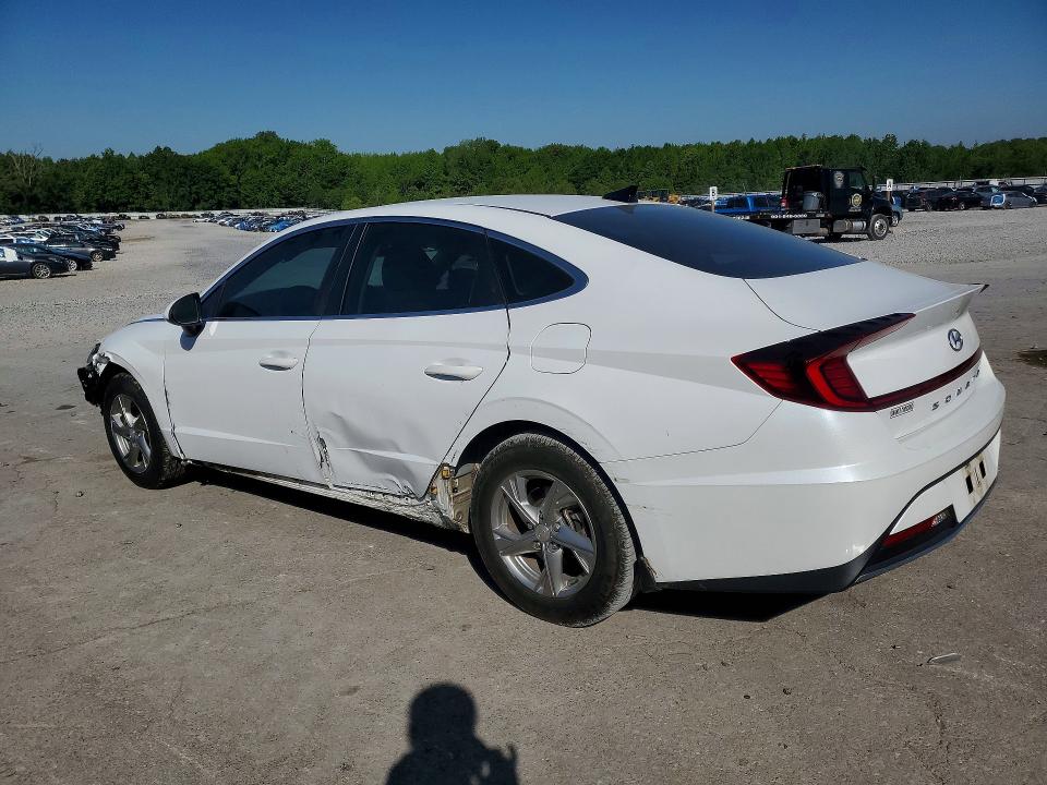 2021 Hyundai Sonata VIN 5NPEG4JA7MH120287 COPART salvage auction — FRONT END, Tn - Salvage Certificate, sold $2,500 on 2026-07-17 (photo 2)