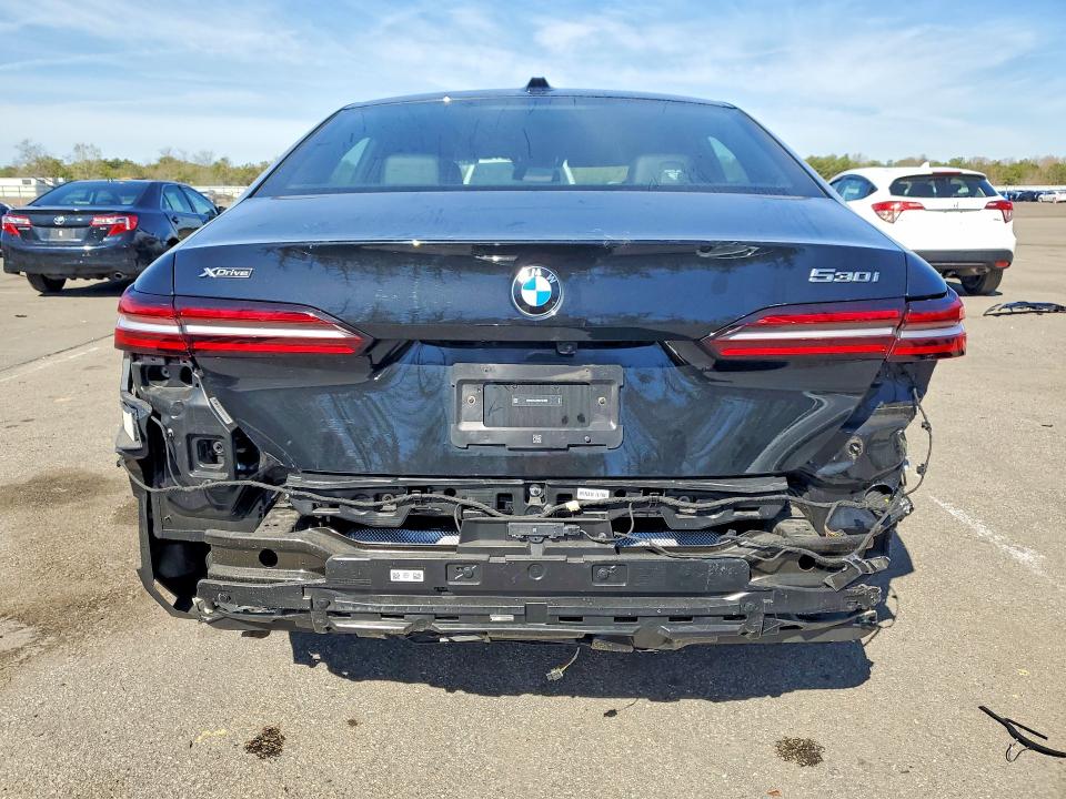 2024 BMW 5er VIN WBA53FJ09RCP67885 COPART salvage auction — FRONT END, Salvage Title, sold $27,250 on 2026-08-21 (photo 6)