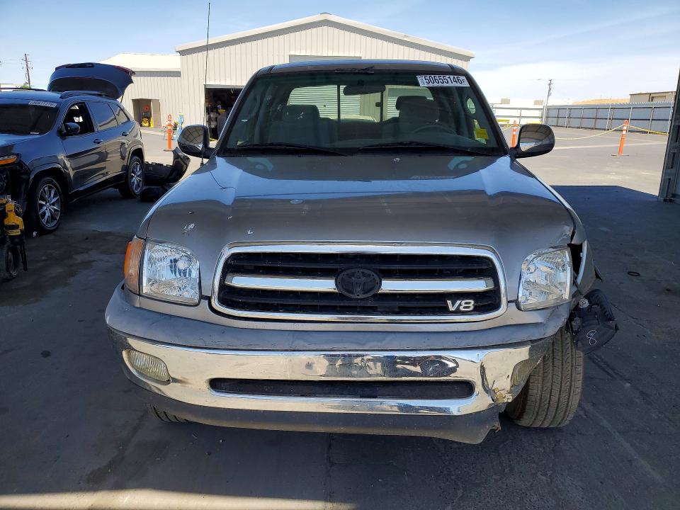 2002 Toyota Tundra VIN 5TBBT44122S293516 COPART salvage auction — FRONT END, CA - SALVAGE CERTIFICATE, sold $1,000 on 2026-07-16 (photo 5)