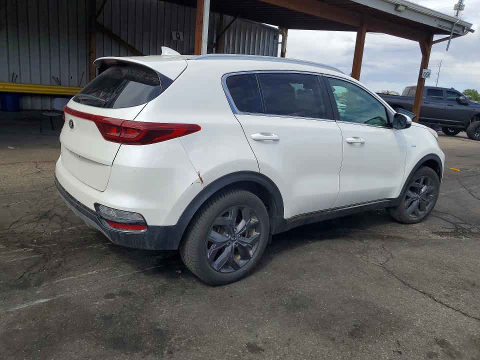 2020 Kia Sportage VIN KNDP6CAC3L7654977 COPART salvage auction — MINOR DENT/SCRATCHES, Co - Public - Salvage Title, sold $6,000 on 2026-07-02 (photo 3)