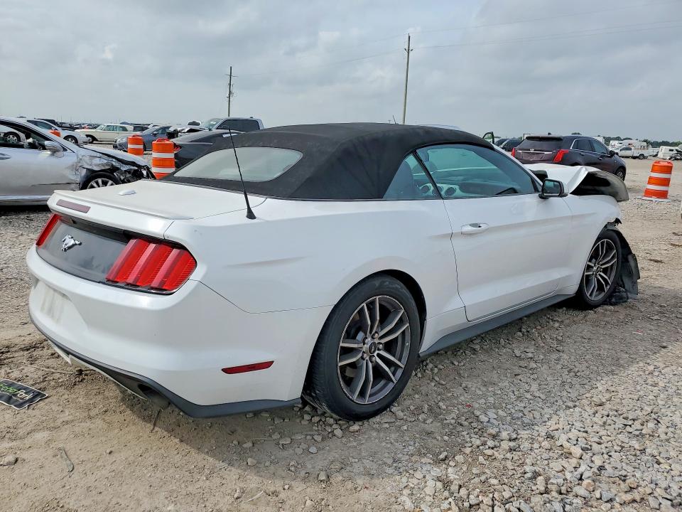 2017 Ford Mustang VIN 1FATP8UH1H5278787 COPART salvage auction — FRONT END, TX, sold $1,950 on 2026-07-09 (photo 3)