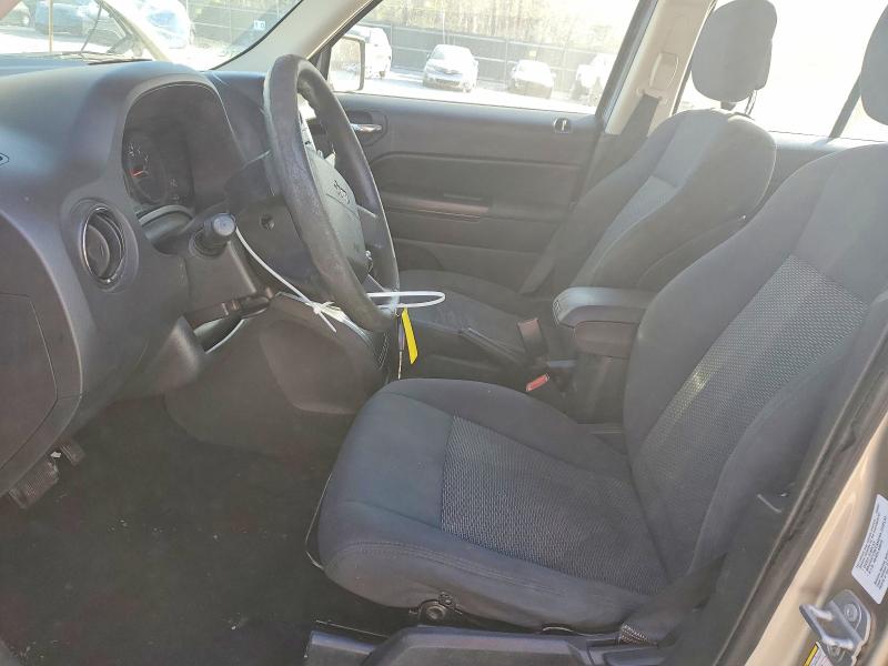 2010 Jeep Liberty (patriot) VIN 1J4NT2GB8AD557971 COPART salvage auction — FRONT END, Tn - Salvage Certificate, sold $550 on 2026-07-02 (photo 7)