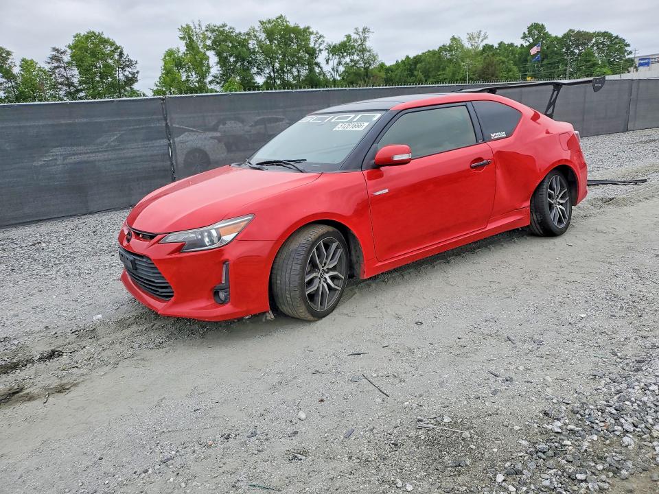 2014 Scion Tc VIN JTKJF5C7XE3087784 COPART salvage auction — UNDERCARRIAGE, Me - Cert Of Title-Salvage Collisio, sold $2,400 on 2026-07-06 (photo 1)