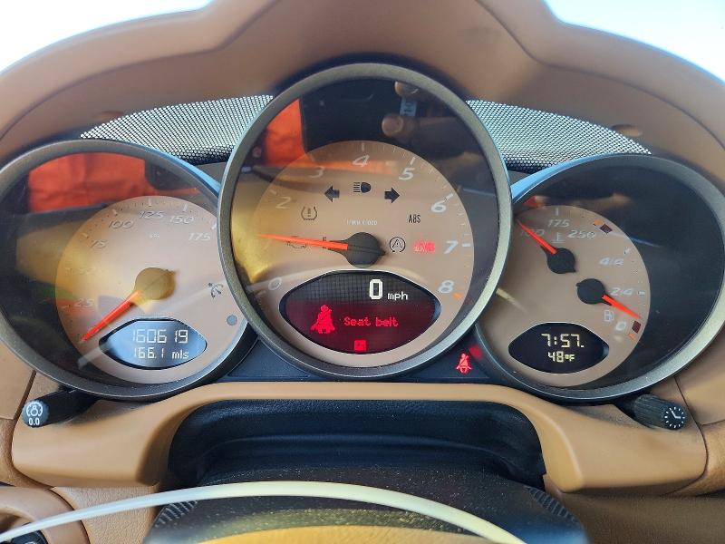 2008 Porsche Cayman VIN WP0AA29868U760220 COPART salvage auction — NORMAL WEAR, Nj - Certificate Of Title, sold $7,200 on 2026-07-20 (photo 9)