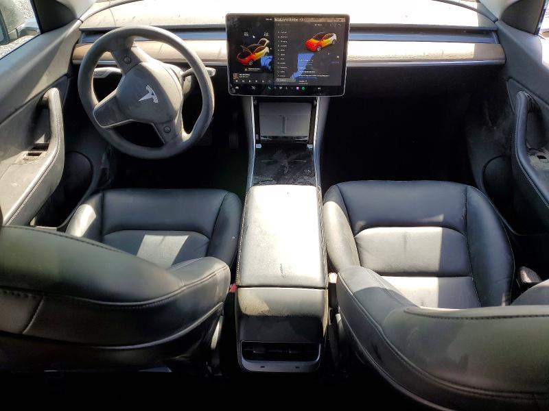 2020 Tesla Model y VIN 5YJYGDEE1LF029961 COPART salvage auction — SIDE, Salvage Title, sold $4,800 on 2026-07-15 (photo 8)