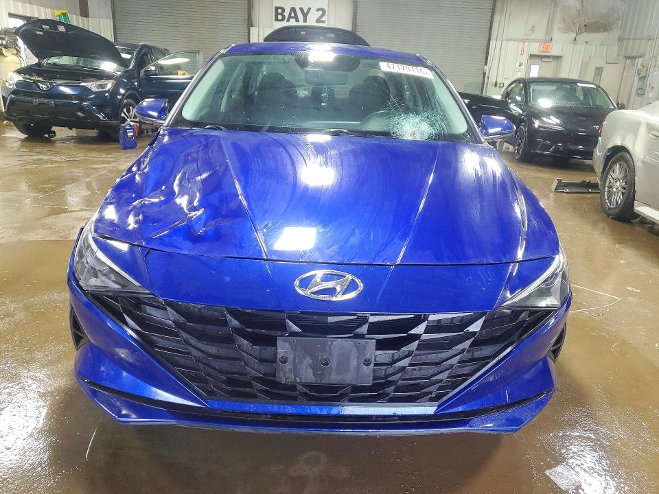 2023 Hyundai Elantra VIN KMHLM4AG0PU468118 COPART salvage auction — FRONT END, Il - Salvage Certificate, sold $3,650 on 2026-07-09 (photo 5)