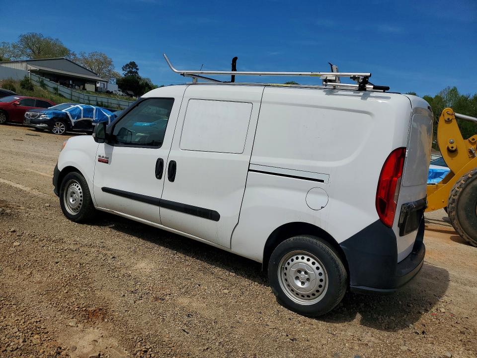 2021 Ram Promaster city VIN ZFBHRFAB5M6T24966 COPART salvage auction — REAR END, VA - CERTIFICATE OF TITLE, sold $3,400 on 2026-07-14 (photo 2)