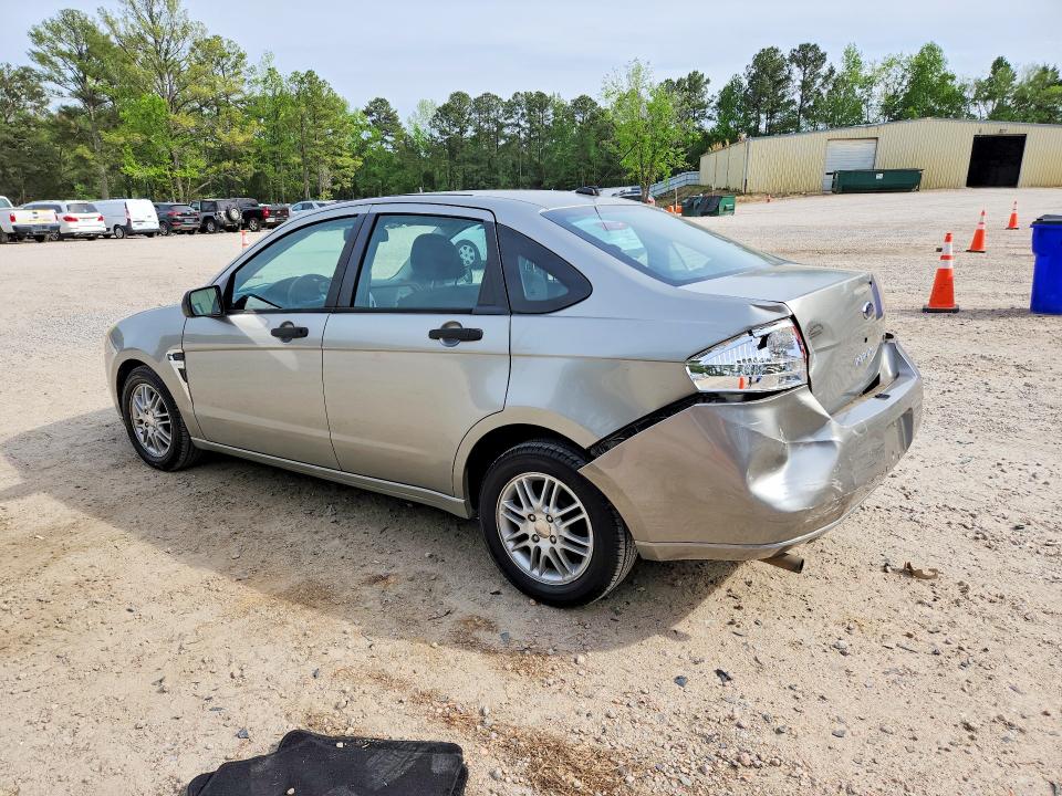 2008 Ford Focus VIN 1FAHP35N28W228021 COPART salvage auction — REAR END, Nc - Salvage Certificate Of Title, sold $425 on 2026-07-03 (photo 2)
