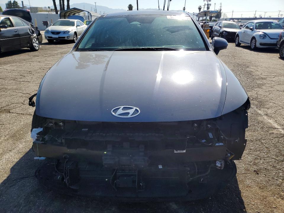 2025 Hyundai Sonata VIN KMHL54JJ2SA112367 COPART salvage auction — FRONT END, CA - SALVAGE CERTIFICATE, sold $10,200 on 2026-07-31 (photo 5)