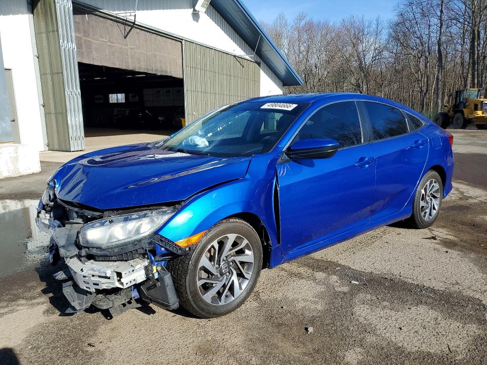 2017 Honda Civic VIN 2HGFC2F76HH513554 COPART salvage auction — FRONT END, Id - Salvage Certificate Of Title, sold $1,900 on 2026-07-02 (photo 1)