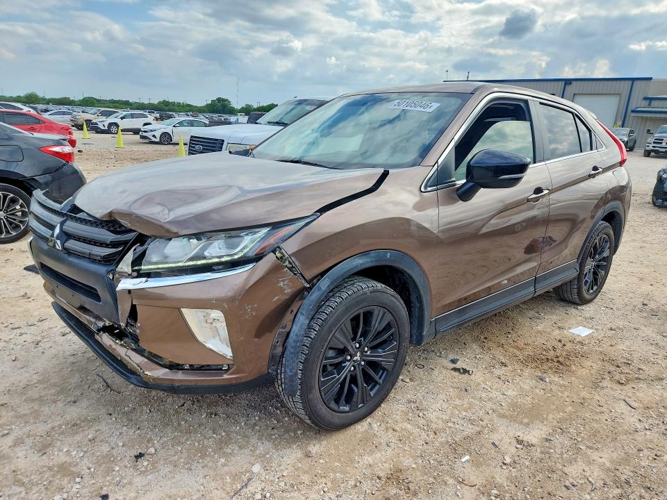 2019 Mitsubishi ECLIPSE VIN JA4AT4AA4KZ021372 COPART salvage auction — FRONT END, Tx - Salvage Vehicle Title, sold $10 on 2026-07-30 (photo 1)